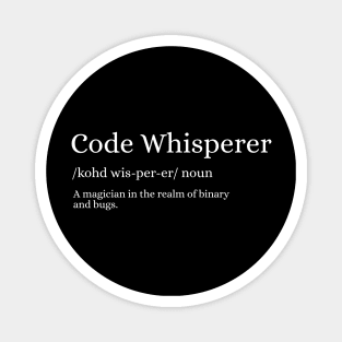 Code Whisperer: The Programmer's Craft Magnet